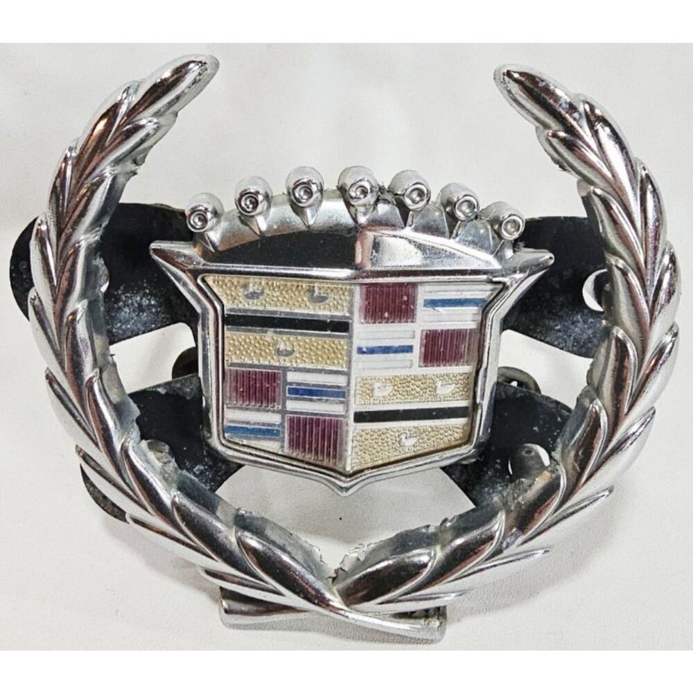 OEM GM Cadillac Front Grill Ornament Emblem Badge 3540644